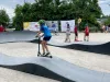 Pumptrack bei einem Sportevent in Ebermannstadt